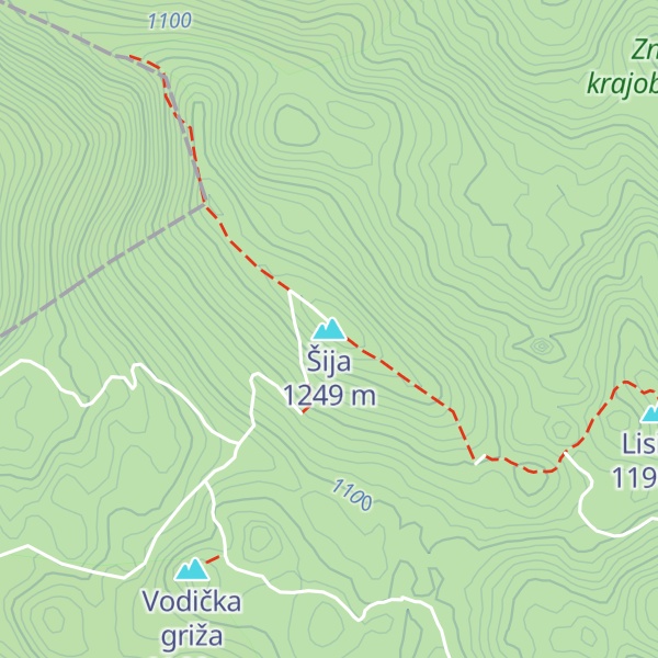 Map of Šija