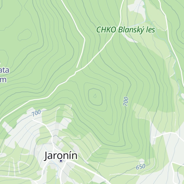 Map of Mackův vrch