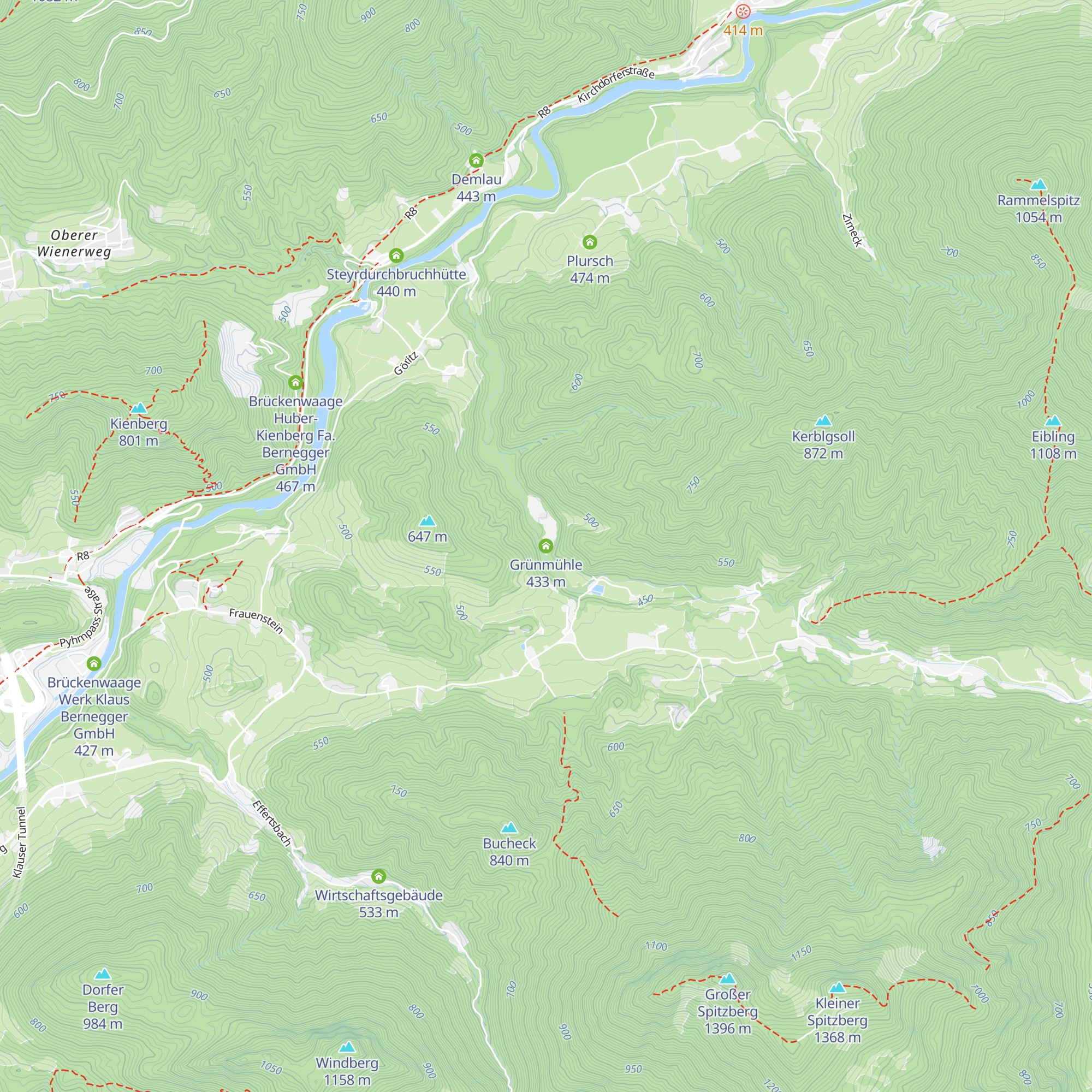 Grünmühle map