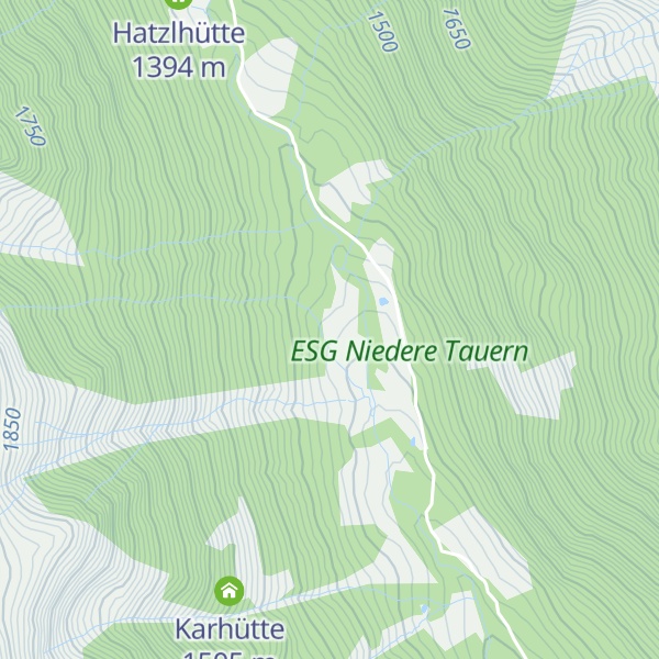 Map of Wöhryhütte