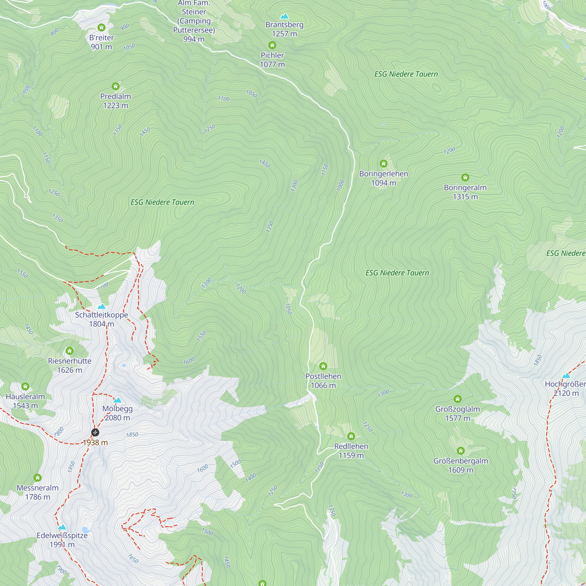 Bauernlehen map