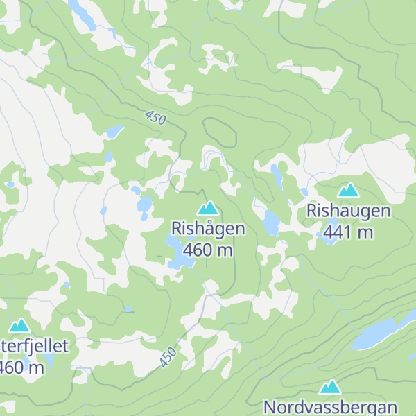 Map of Rishågen