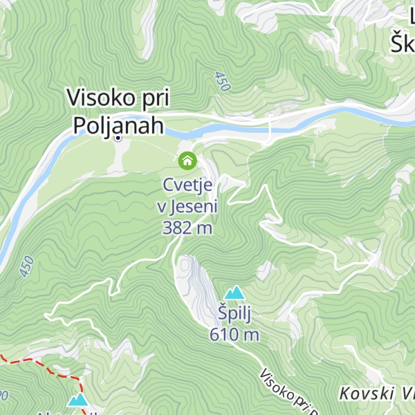Map of Vrtovčev dom