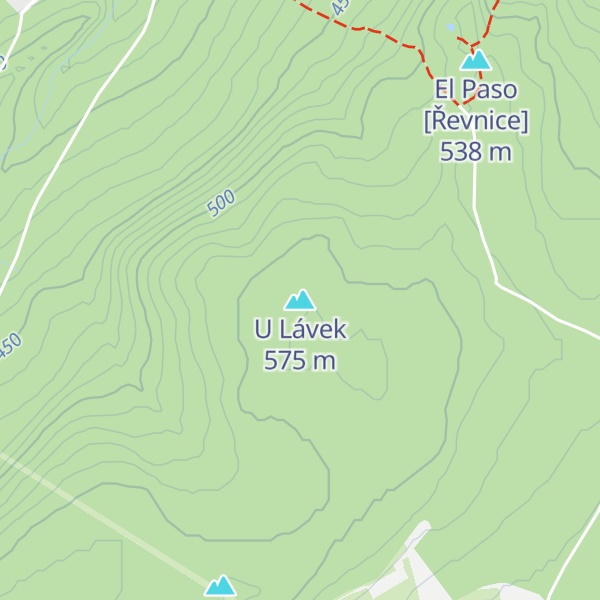 Map of U Lávek