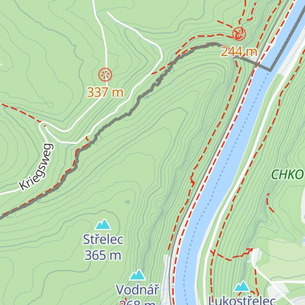 Map of Kazatelna