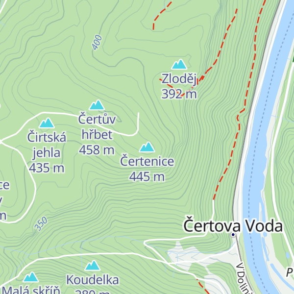 Map of Čertenice
