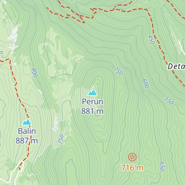 Map of Perun