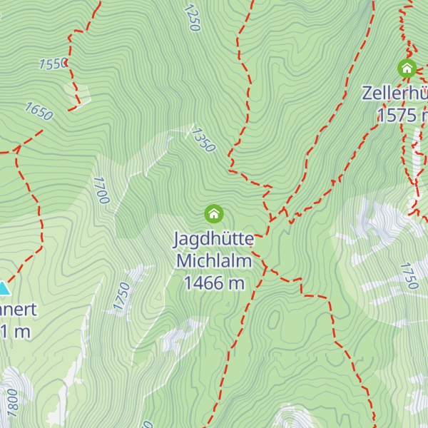 Map of Jagdhütte Michlalm