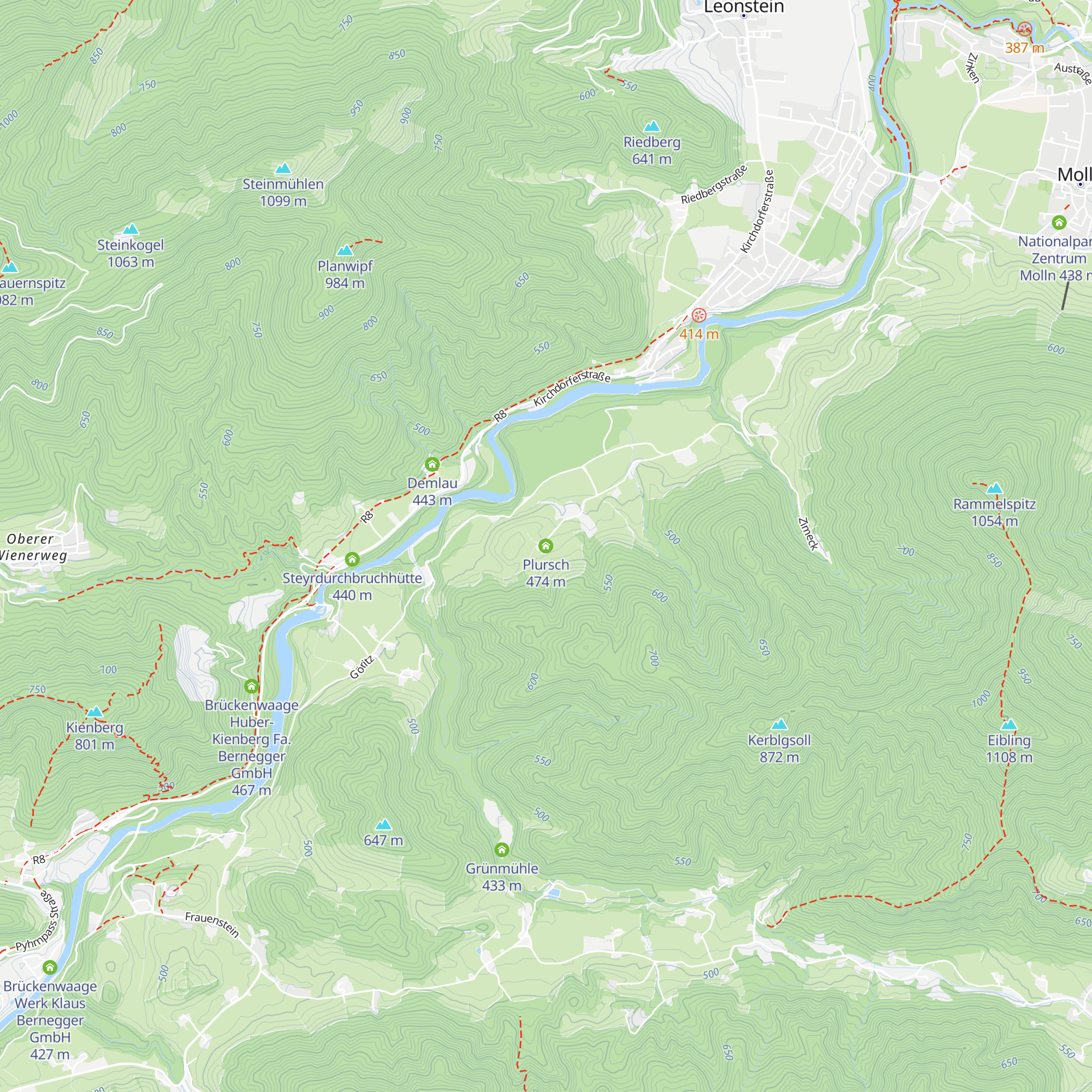 Plursch map