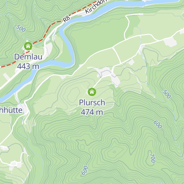 Map of Plursch