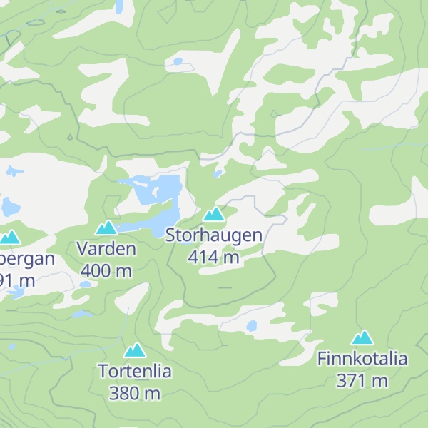 Map of Storhaugen