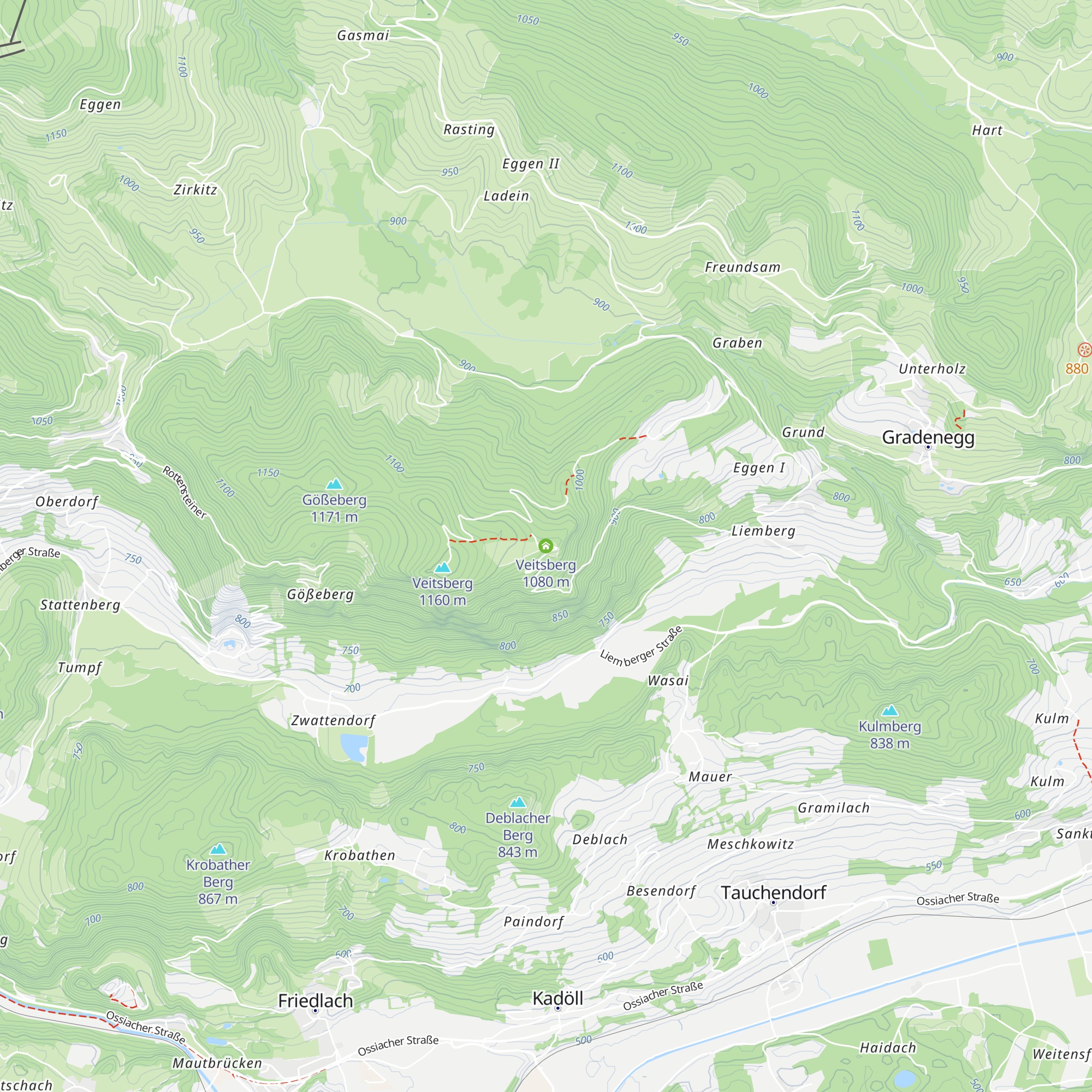 Veitsberg map