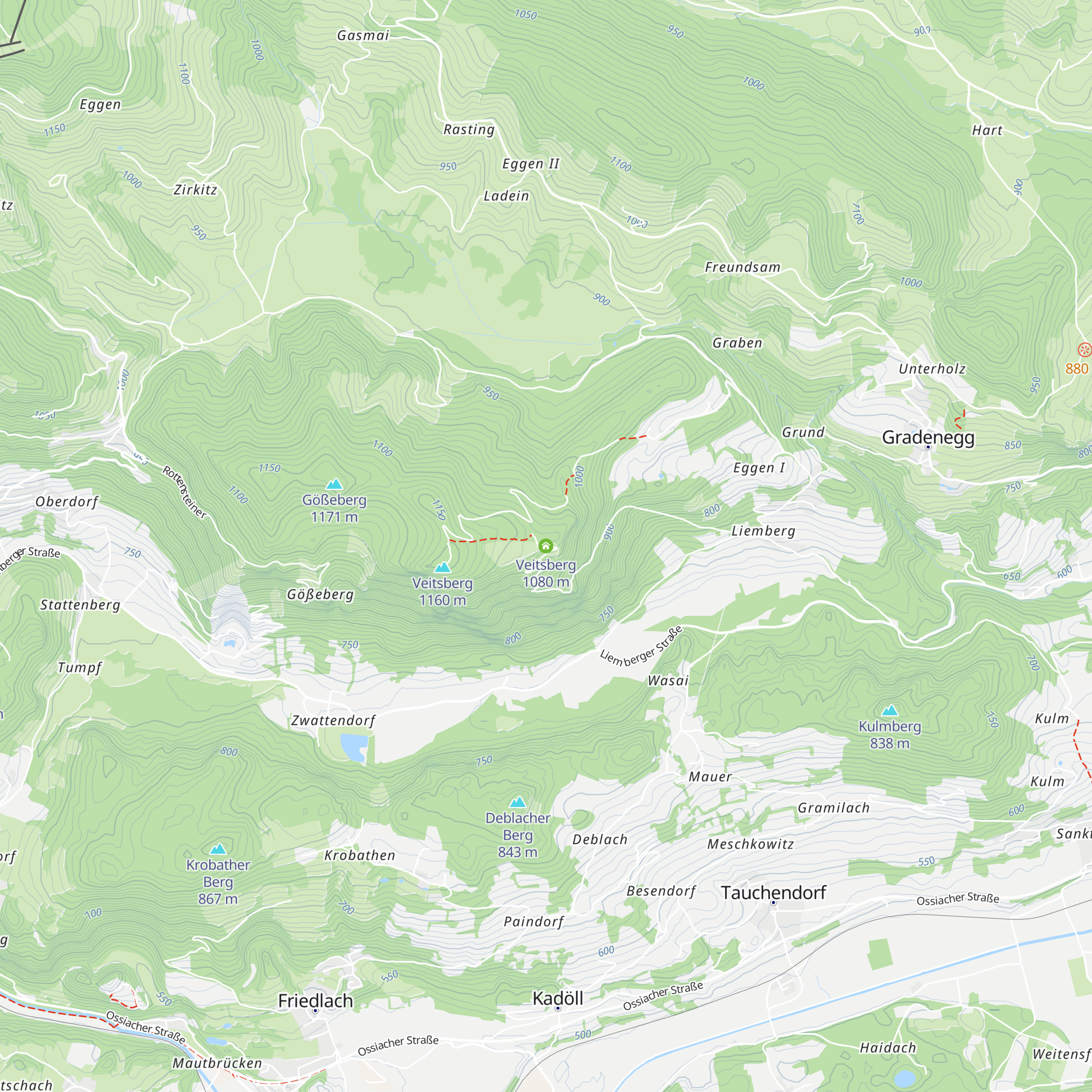 Veitsberg map