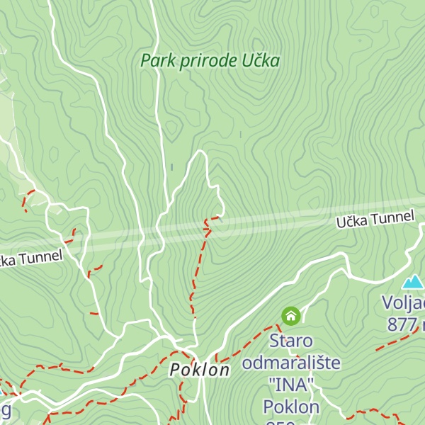 Map of Crkveni vrh