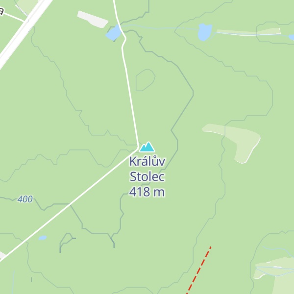 Map of Králův Stolec