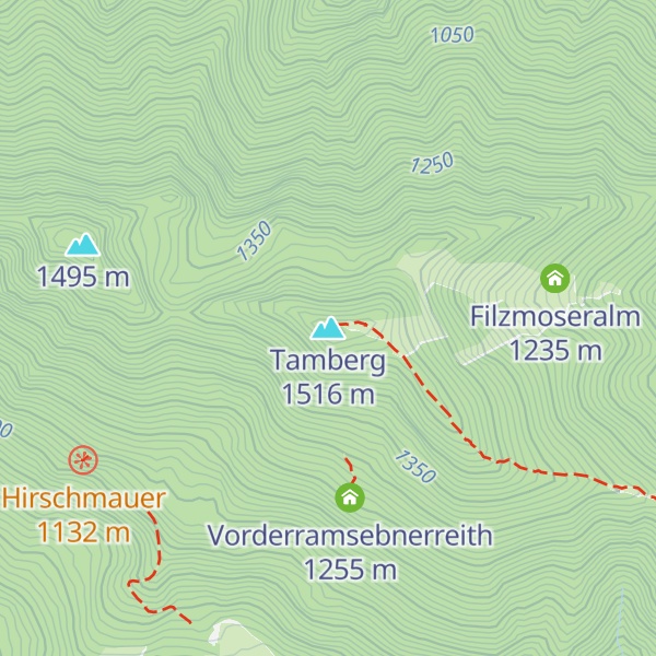 Map of Tamberg
