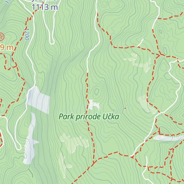 Map of Brdo