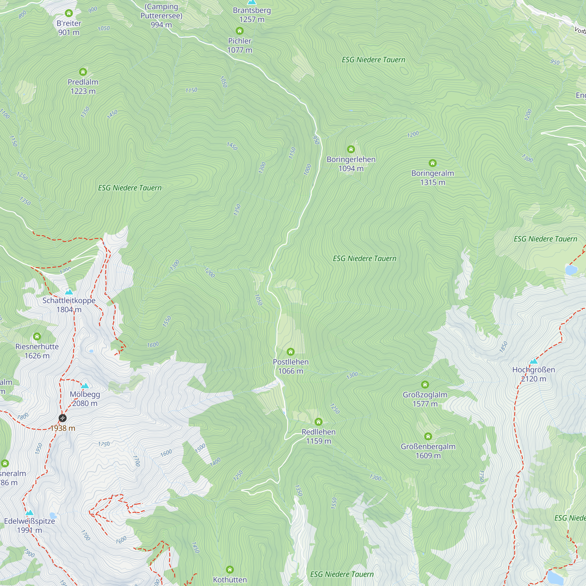 Hoferlehen map