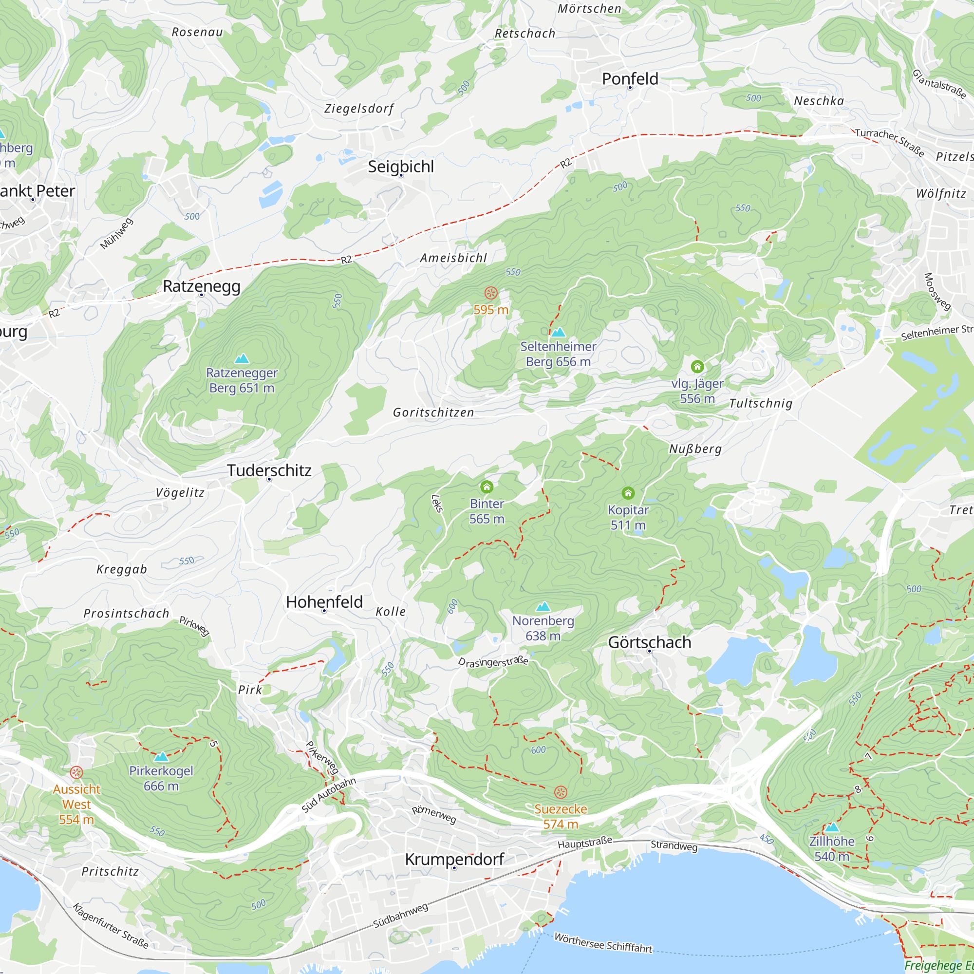 Binter map
