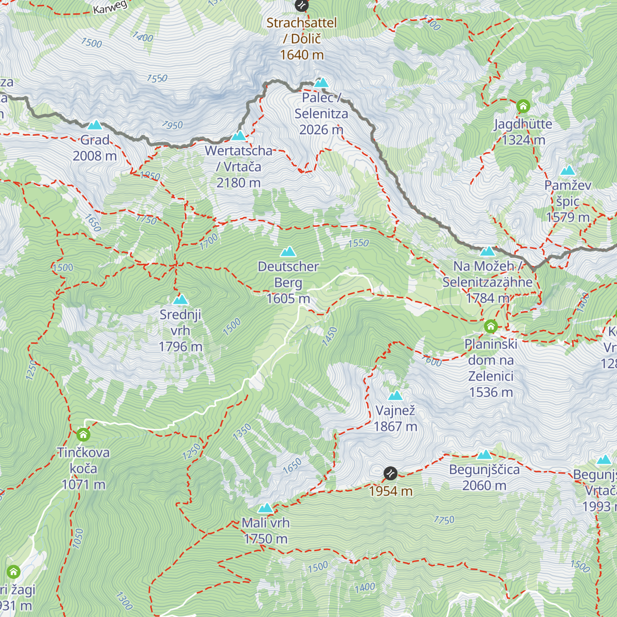 Dom pri izviru Završnice map