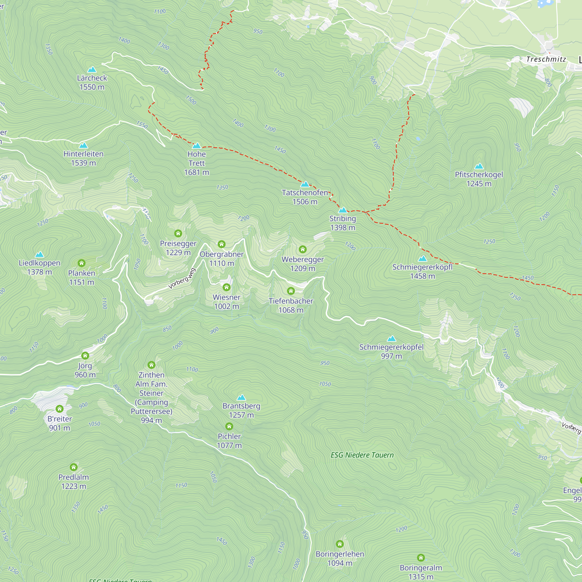 Tiefenbacher map
