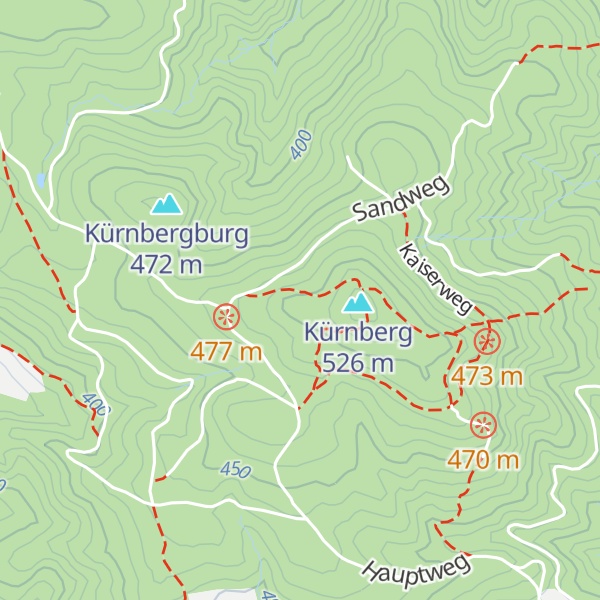 Map of Teufelstritt