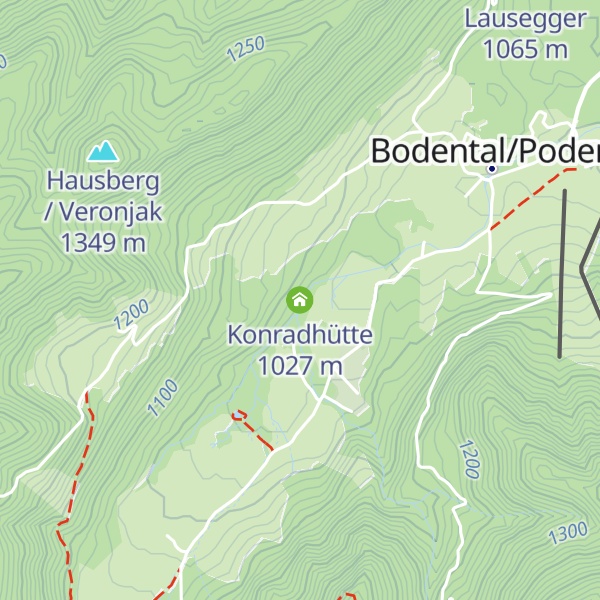 Map of Konradhütte