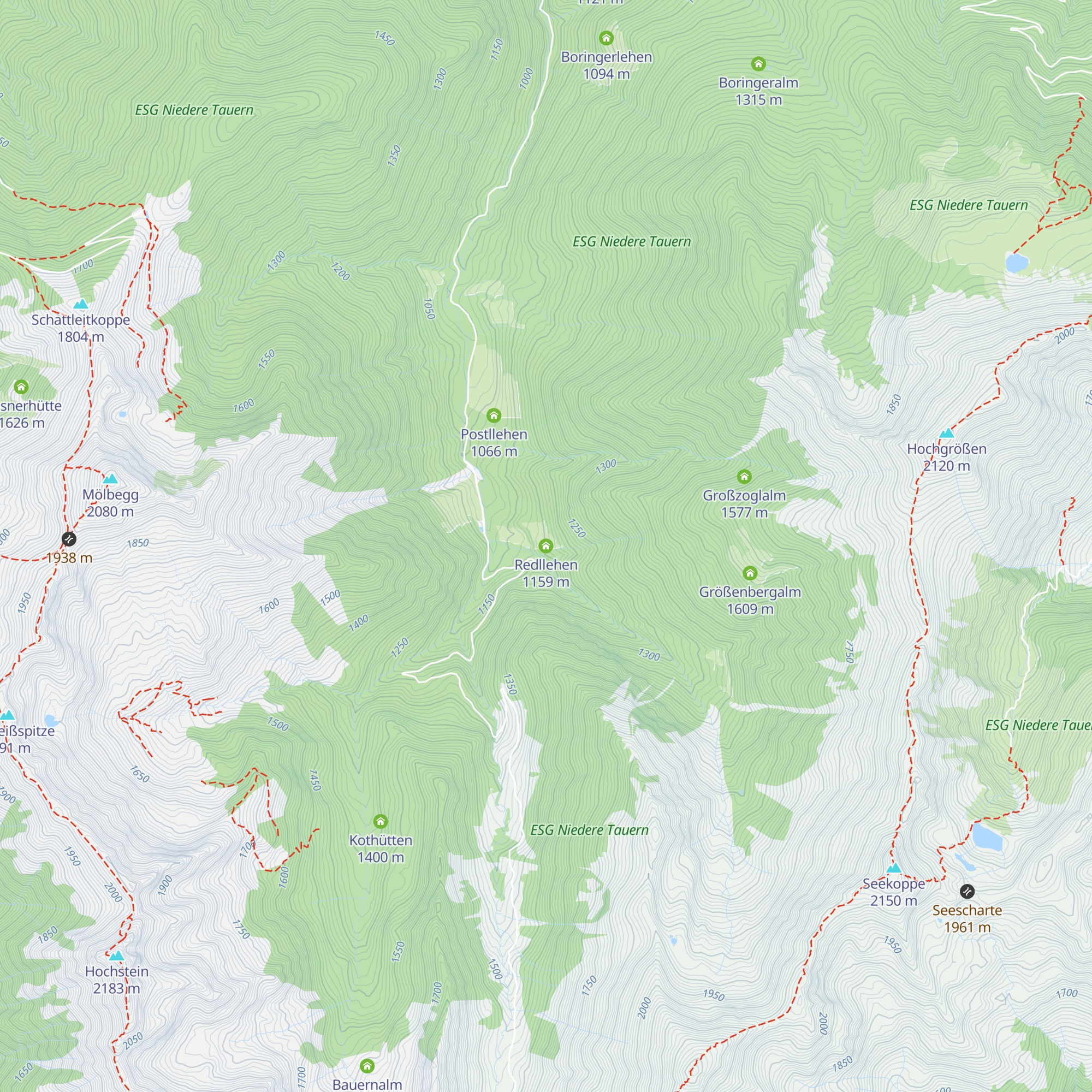 Redllehen map