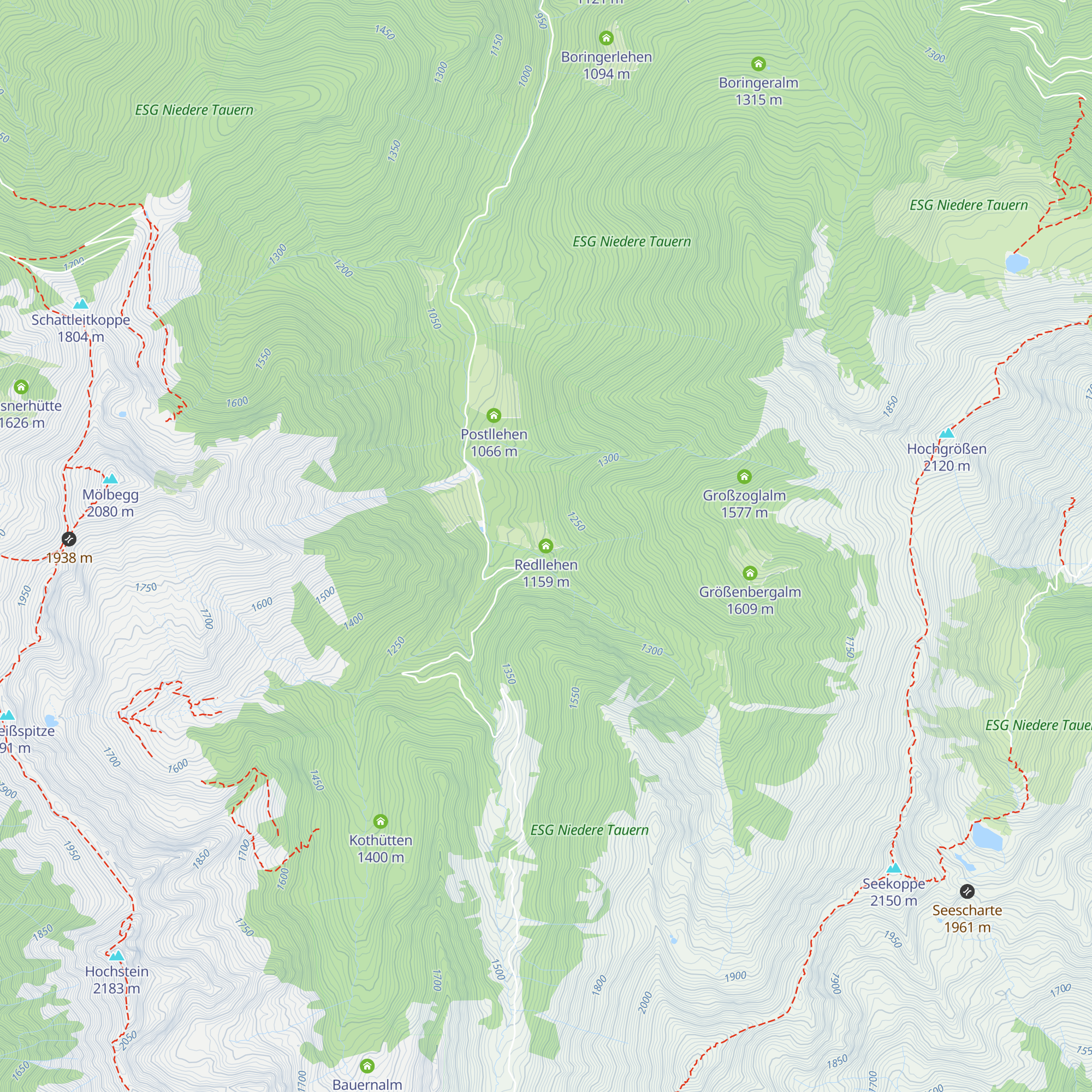 Redllehen map