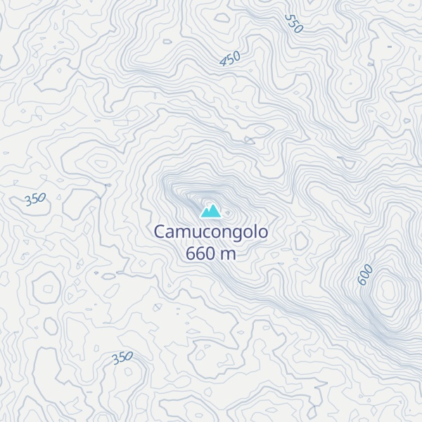 Map of Camucongolo