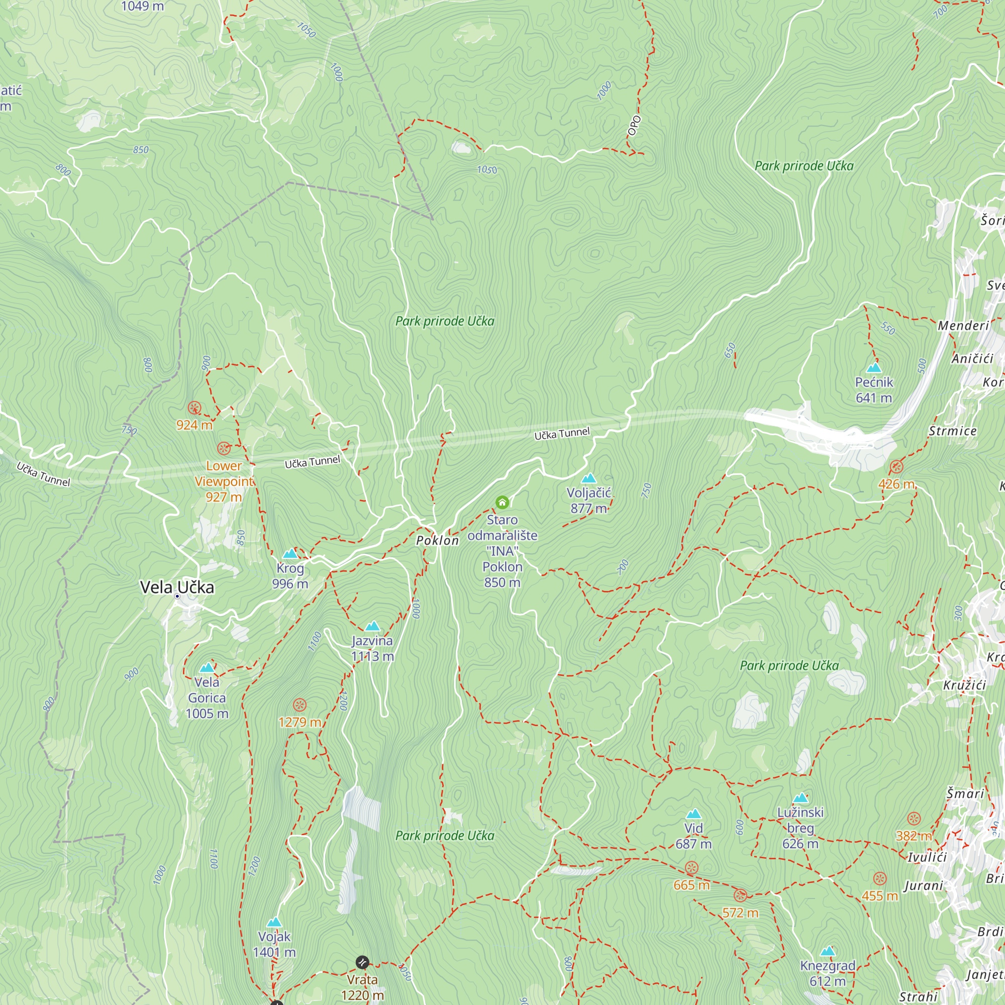 Staro odmaralište "INA" Poklon map