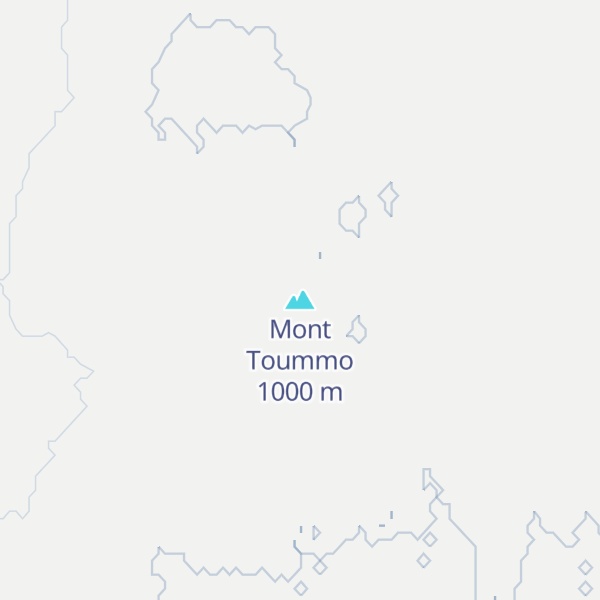 Map of Mont Toummo