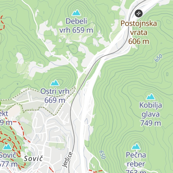 Map of Marché Ravbarkomanda I - West