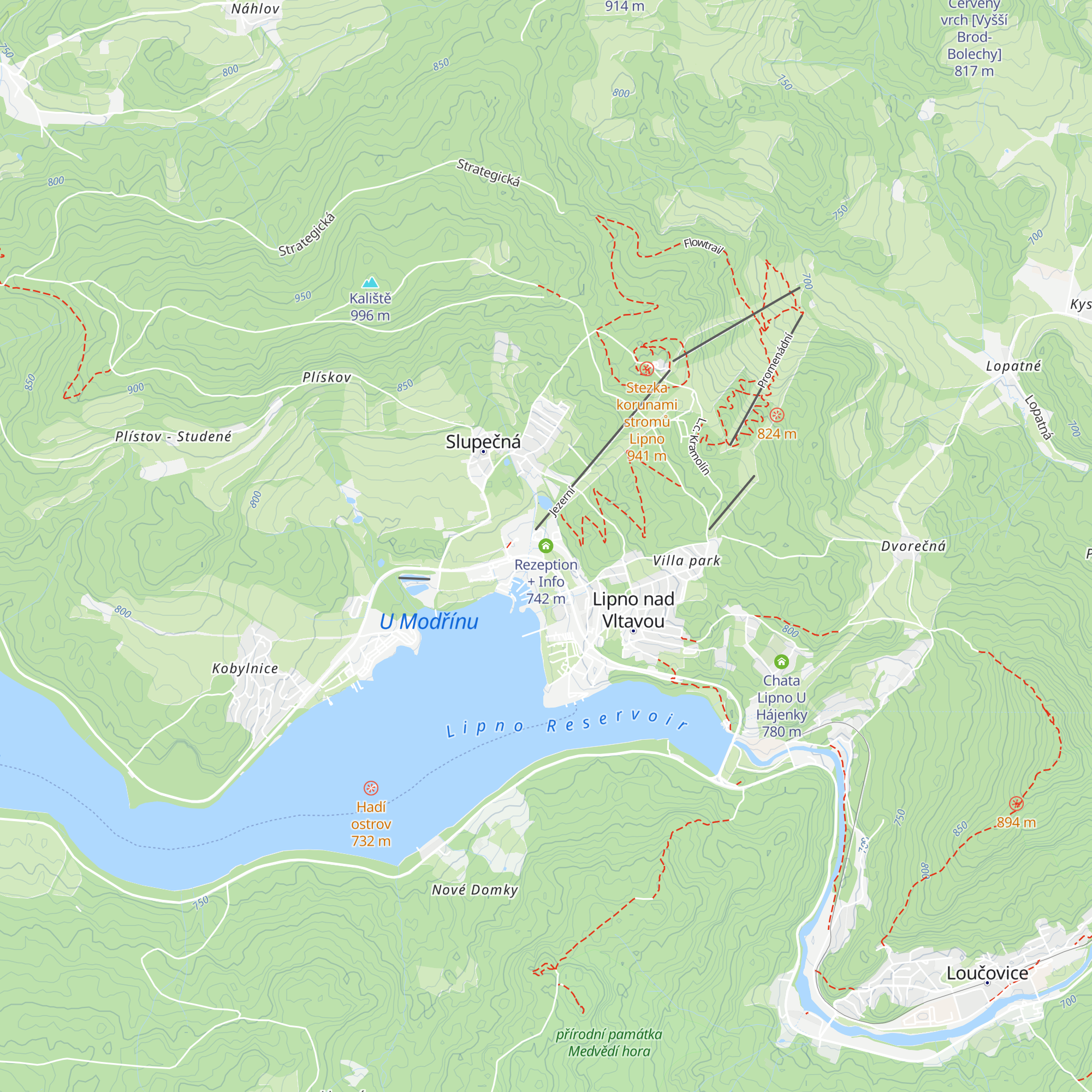 Rezeption + Info map