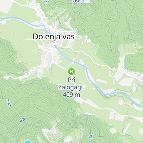 Map of Pri Zalogarju