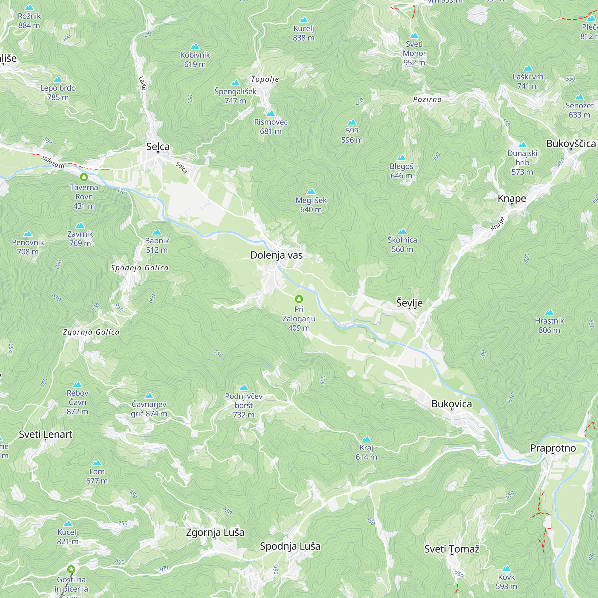 Pri Zalogarju map