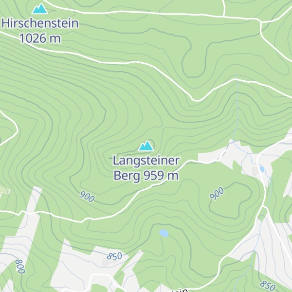 Map of Langsteiner Berg