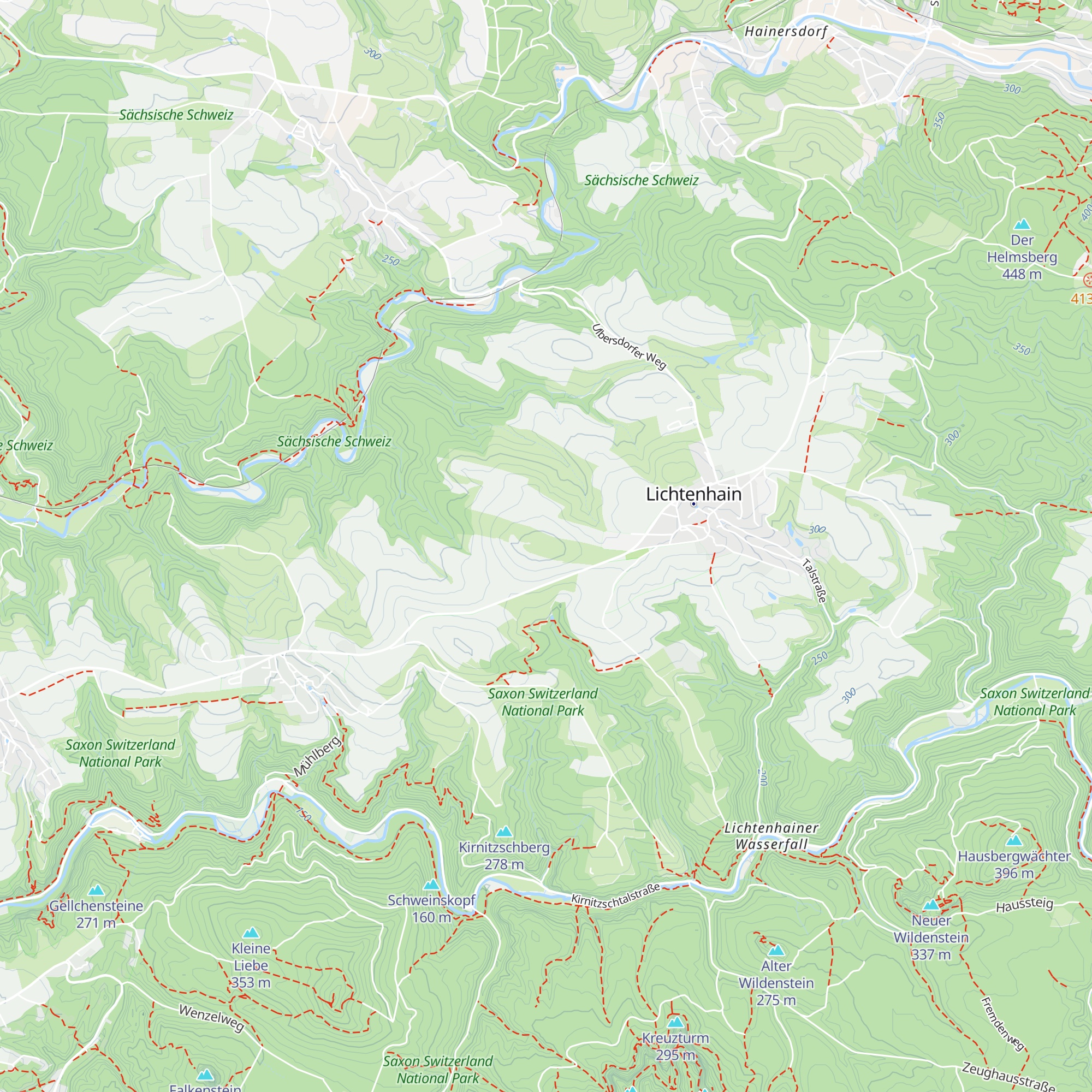 Hütte Pfarrberg map