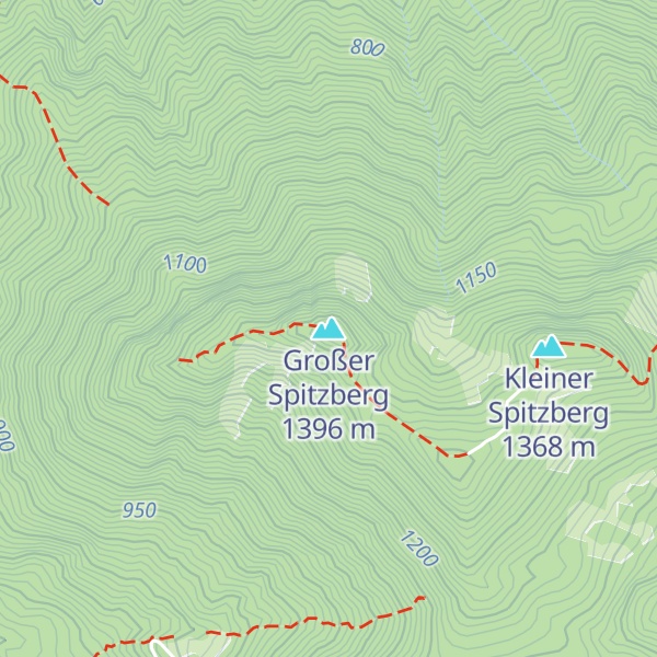Map of Großer Spitzberg