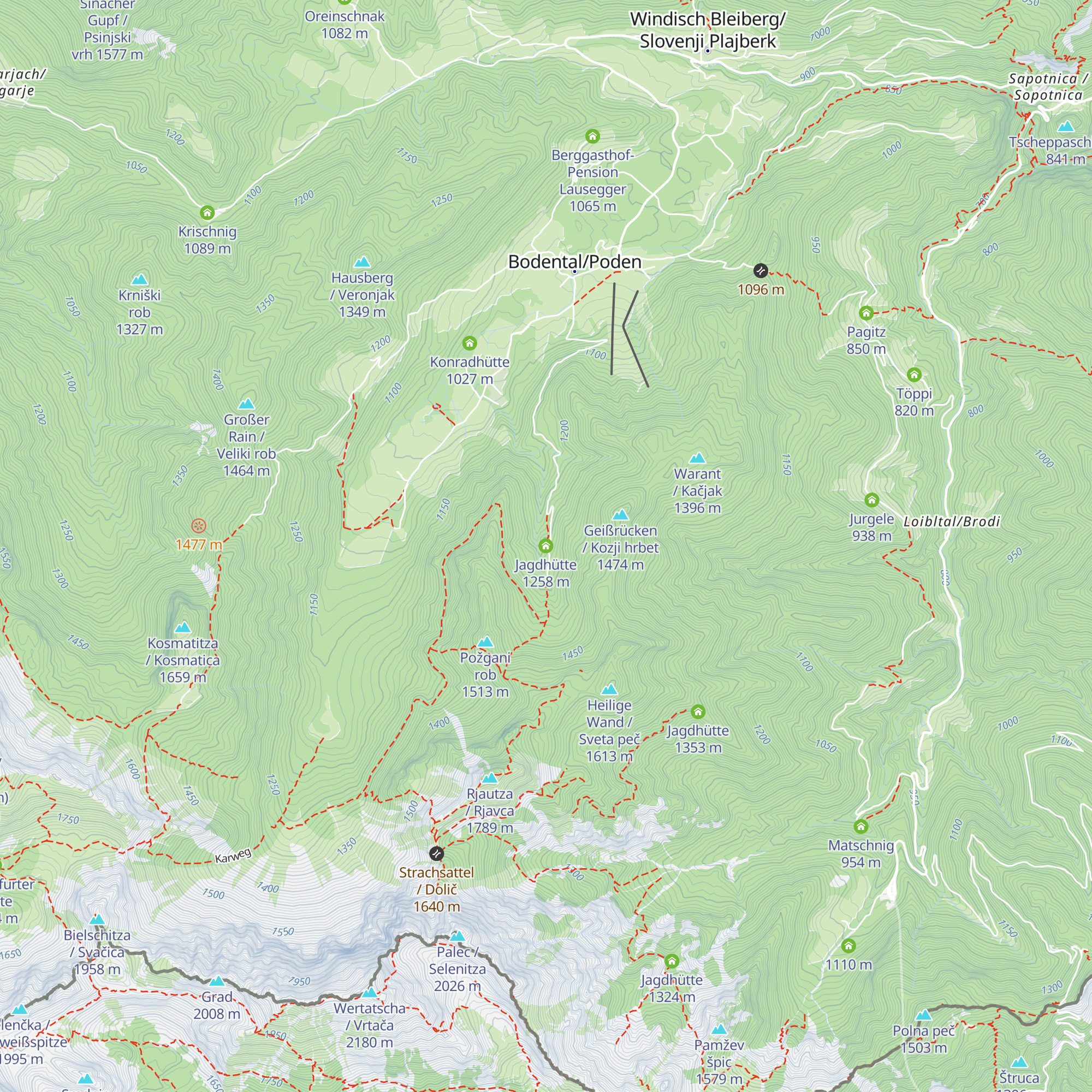 Jagdhütte map