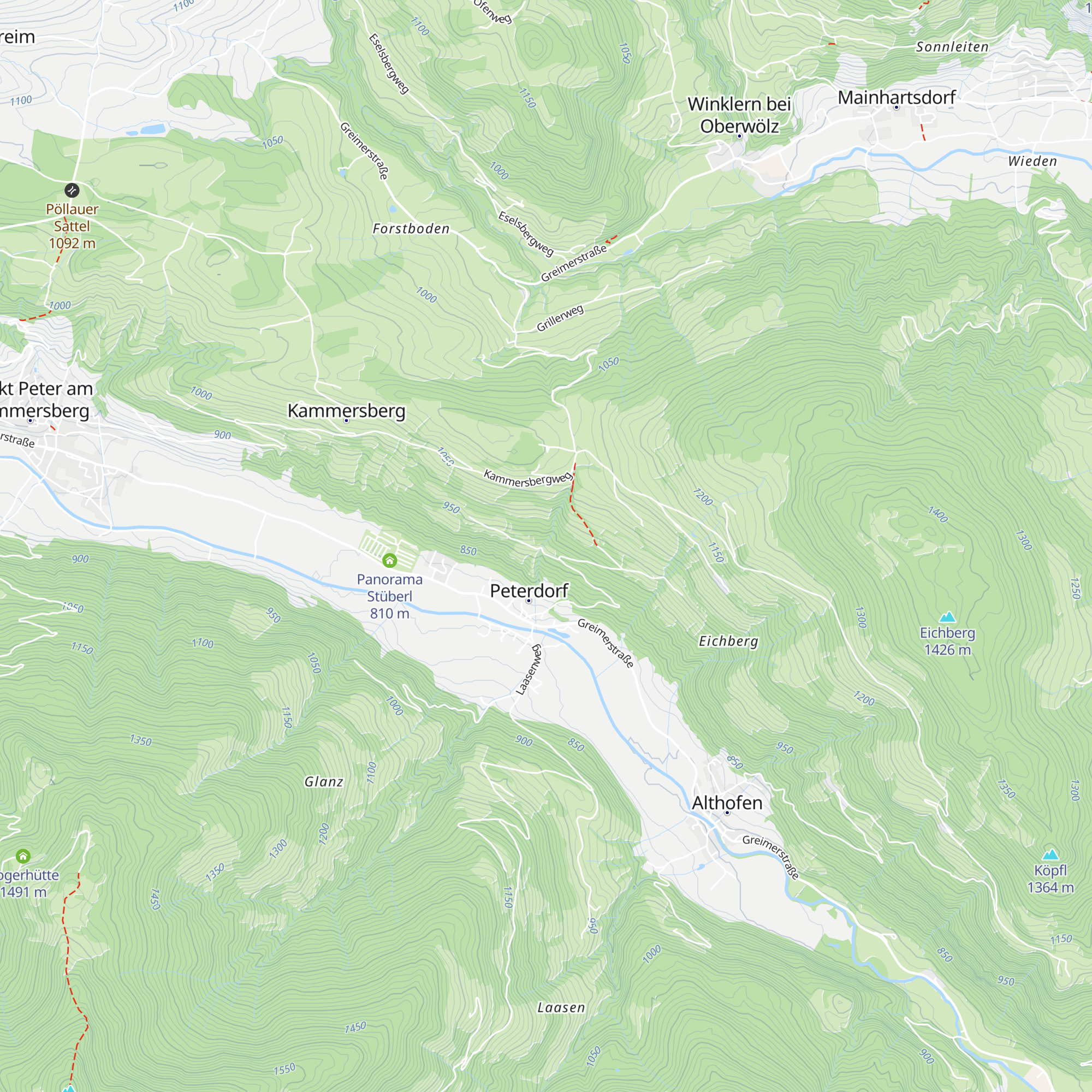 Kräutlhütte Auer map