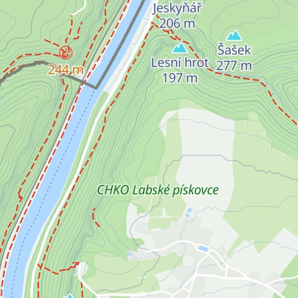 Map of Věž u šachty