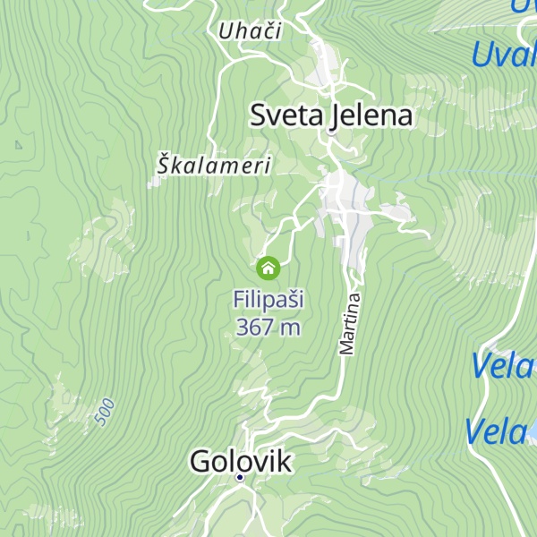Map of Filipaši