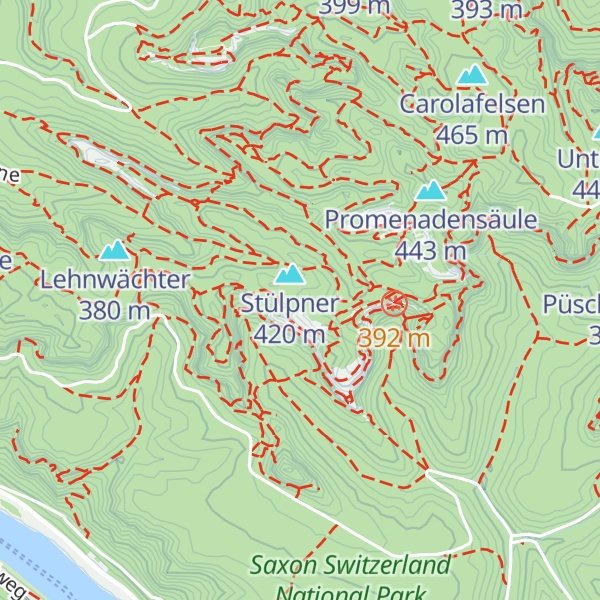 Map of Rauschenkopf