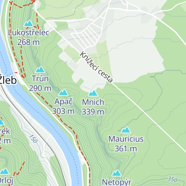 Map of Mnich