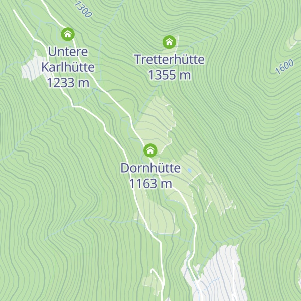Map of Dornhütte