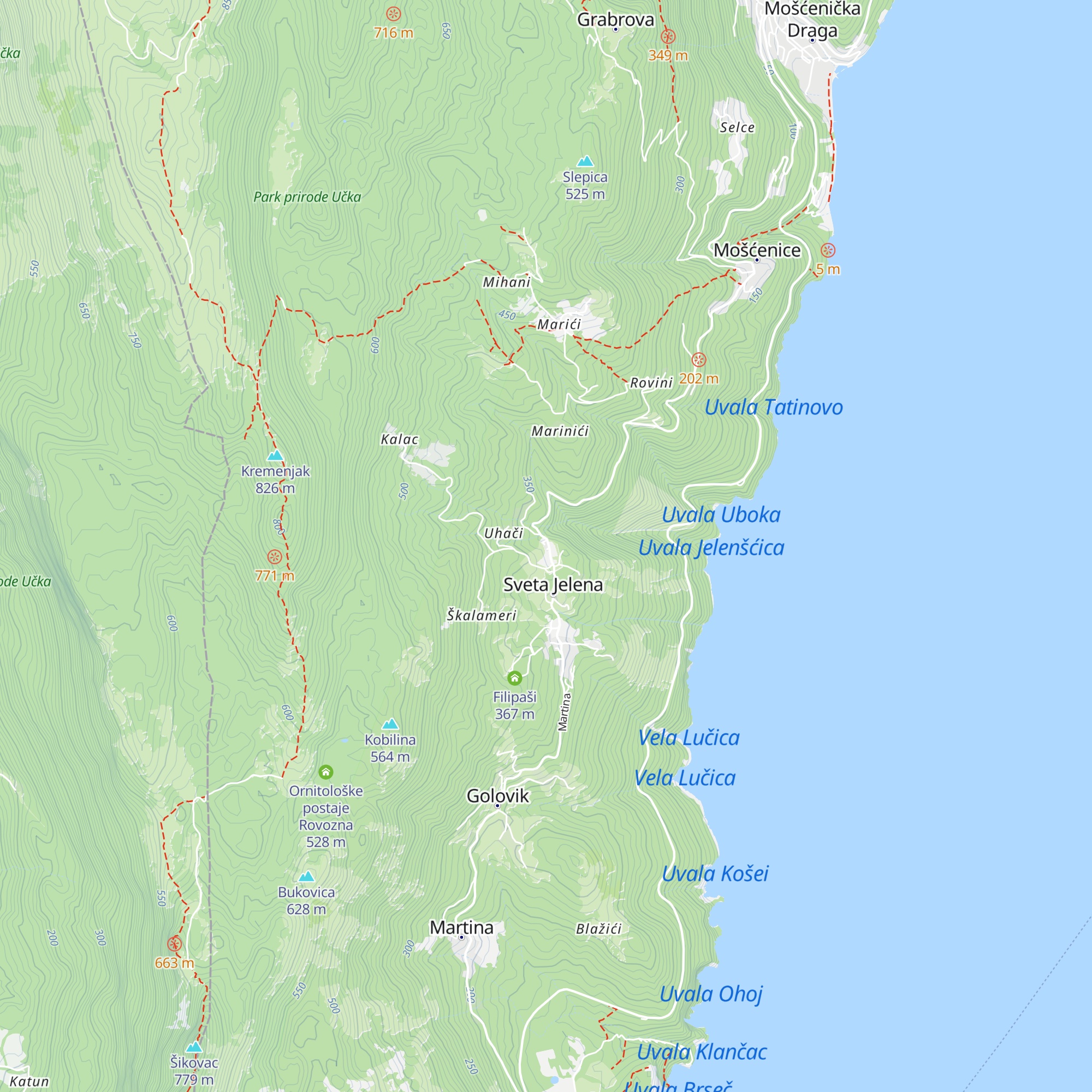 Restoran Slamnjaki map