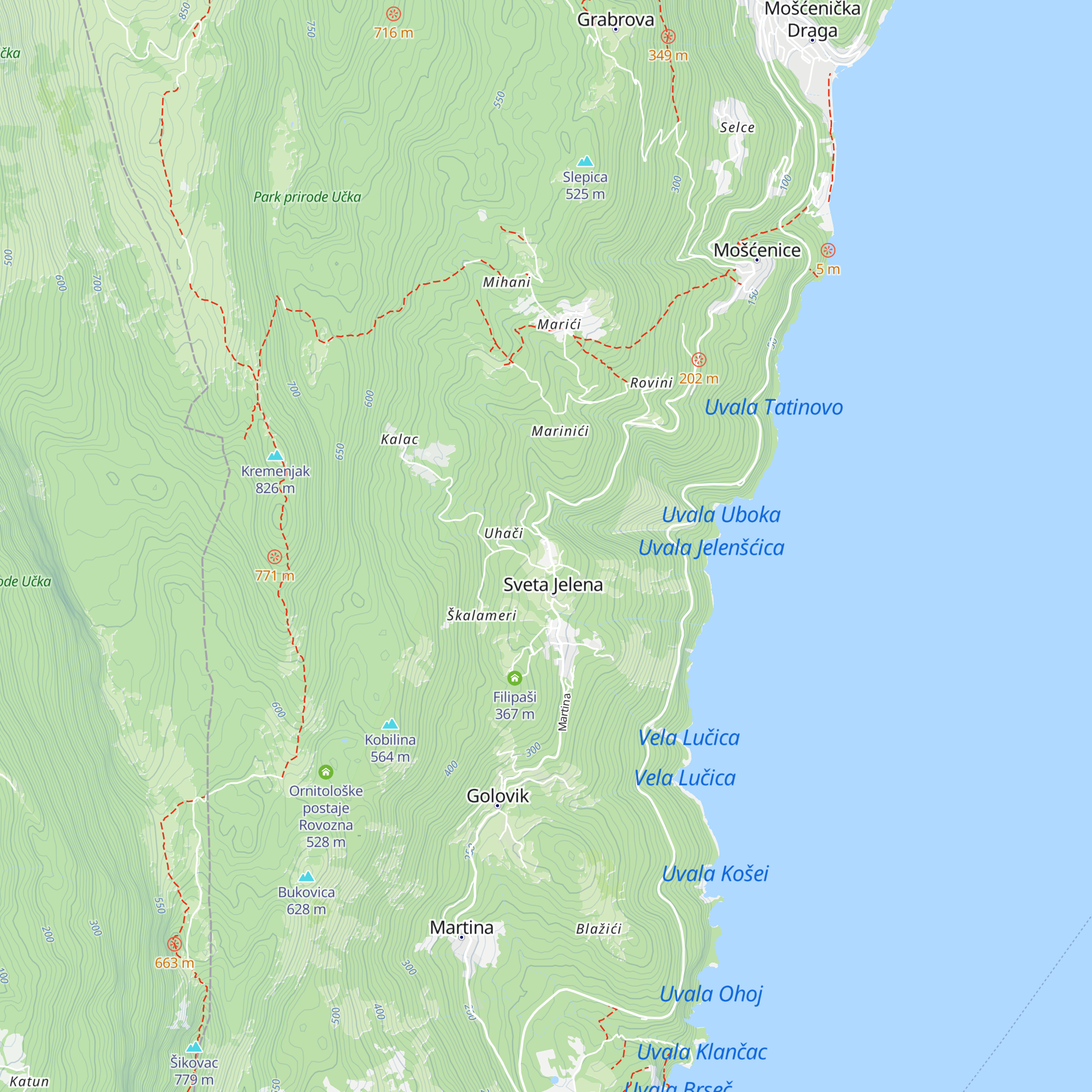 Restoran Slamnjaki map