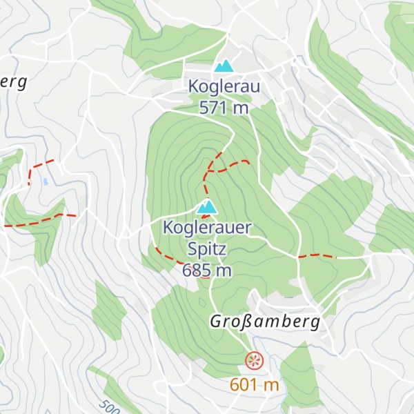 Map of Koglerauer Spitz