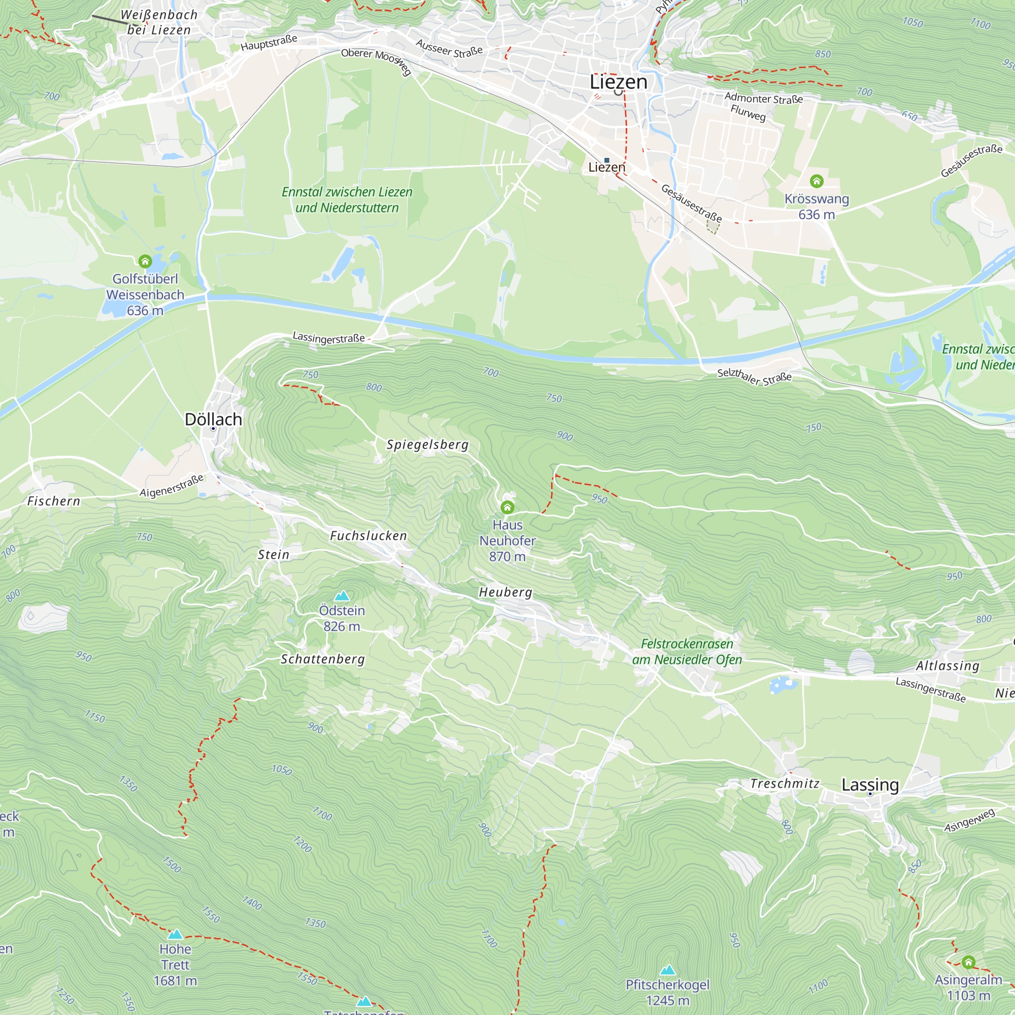 Haus Neuhofer map